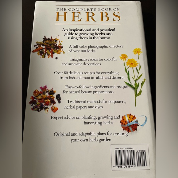 The Complete Book of Herbs (1988) - Picture 2 of 10